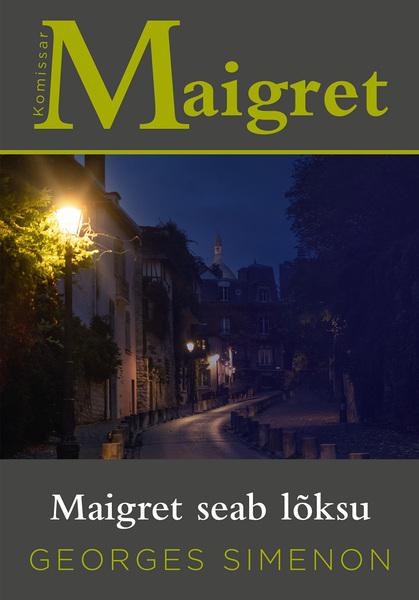 Maigret seab lõksu kaanepilt – front cover