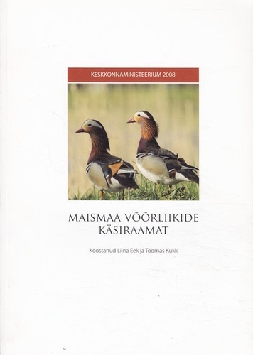 Maismaa võõrliikide käsiraamat kaanepilt – front cover