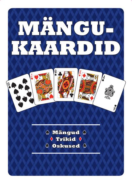 Mängukaardid: mängud, oskused, trikid kaanepilt – front cover