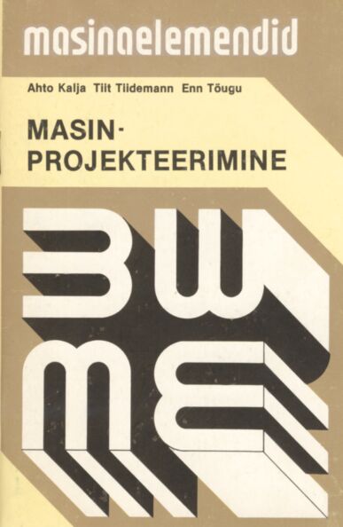 Masinprojekteerimine kaanepilt – front cover