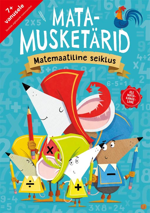 Matamusketärid: matemaatiline seiklus kaanepilt – front cover