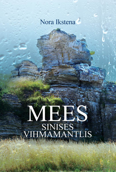 Mees sinises vihmamantlis kaanepilt – front cover