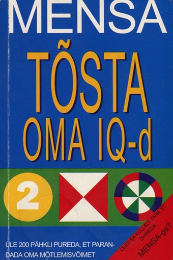 Mensa: tõsta oma IQ-d kaanepilt – front cover