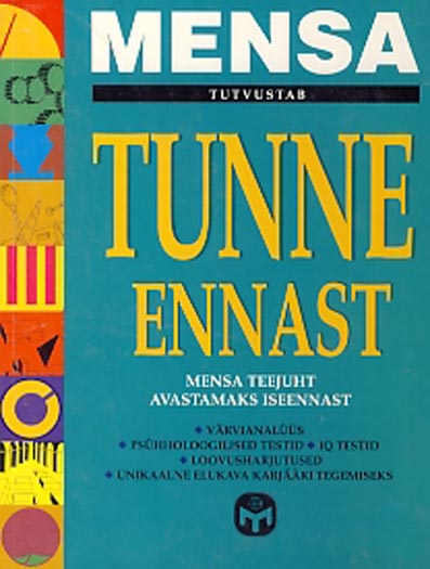 Mensa tutvustab: tunne ennast Mensa teejuht avastamaks isseennast kaanepilt – front cover