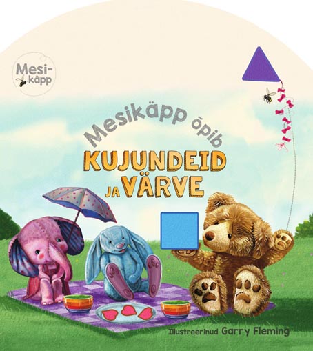 Mesikäpp õpib kujundeid ja värve kaanepilt – front cover