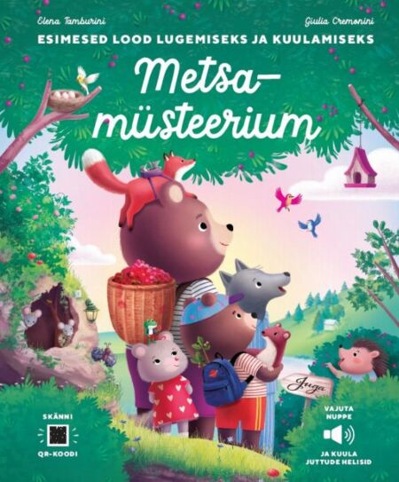 Metsamüsteerium Esimesed lood lugemiseks ja kuulamiseks kaanepilt – front cover
