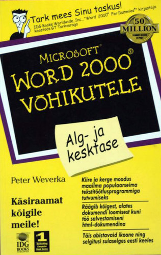 Microsoft Office 2000 võhikutele: alg- ja kesktase kaanepilt – front cover