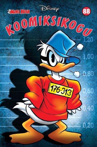 Miki Hiir: Disney koomiksikogu 88 kaanepilt – front cover