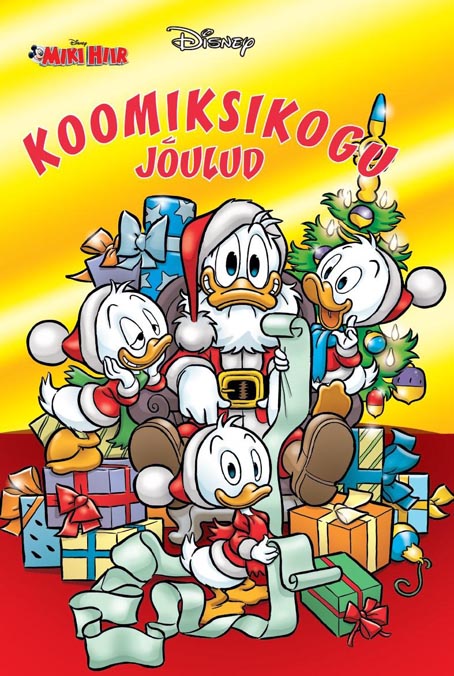 Miki Hiir: koomiksikogu „Jõulud” Jõulukoomiks kaanepilt – front cover