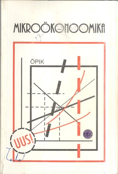 Mikroökonoomika õpik kaanepilt – front cover