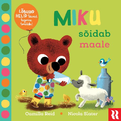 Miku sõidab maale: helidega raamat kaanepilt – front cover