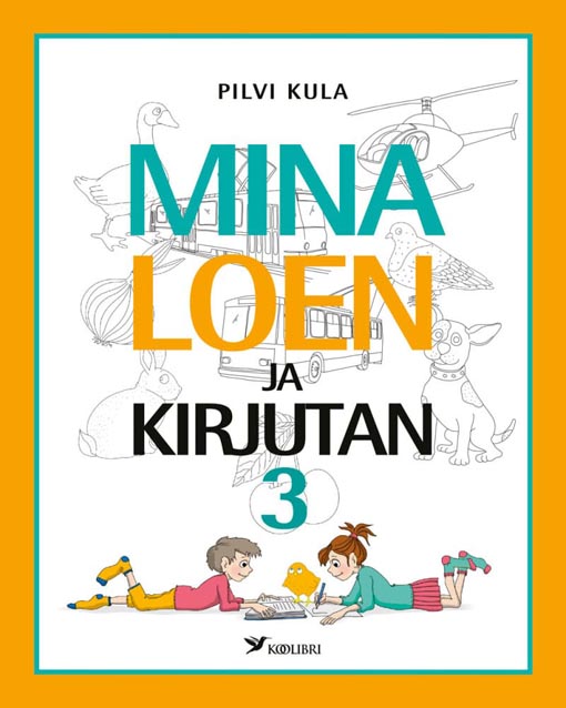 Mina loen ja kirjutan 3 kaanepilt – front cover