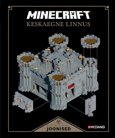 Minecraft: keskaegne linnus – koostejoonised kaanepilt – front cover