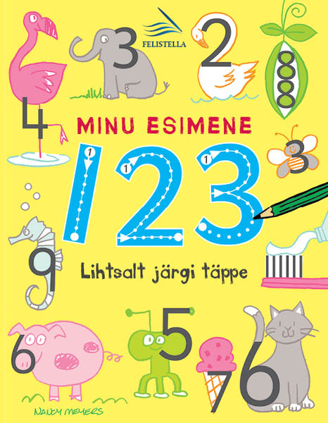 Minu esimene 123 Lihtsalt järgi täppe kaanepilt – front cover