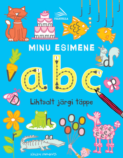 Minu esimene abc Lihtsalt järgi täppe kaanepilt – front cover