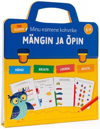 Minu esimene kohvrike: mängin ja õpin ++ kaanepilt – front cover