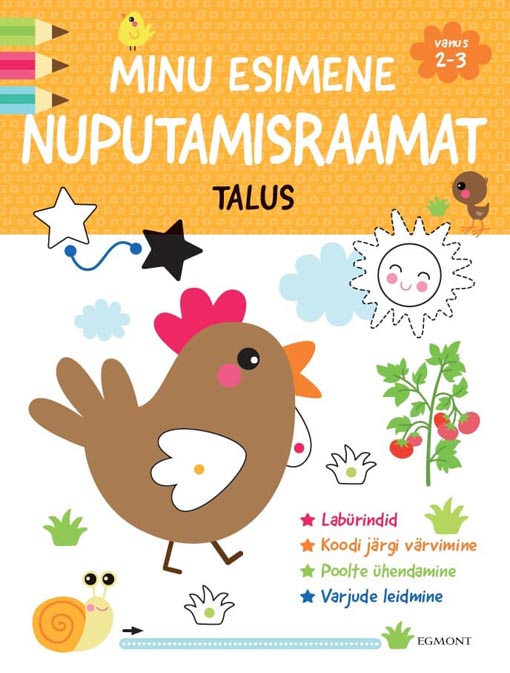 Minu esimene nuputamisraamat: talus kaanepilt – front cover