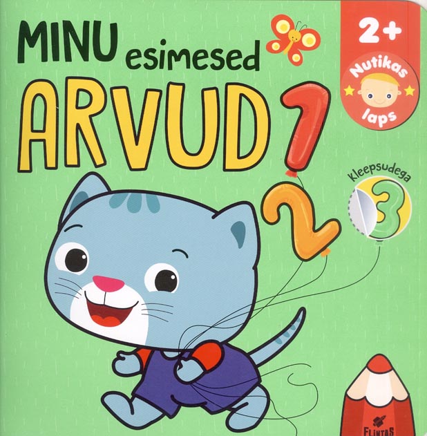 Minu esimesed arvud Kleepsudega kaanepilt – front cover