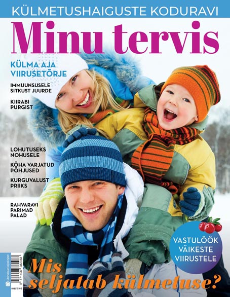 Minu Tervis: külmetushaiguste koduravi Kodutohter kaanepilt – front cover