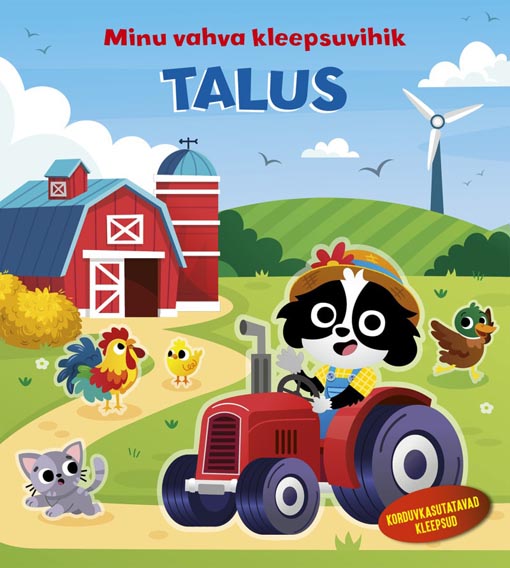 Minu vahva kleepsuraamat: talus kaanepilt – front cover