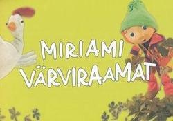 Miriami värviraamat kaanepilt – front cover