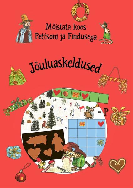 Mõistata koos Pettsoni ja Findusega: jõuluaskeldused kaanepilt – front cover