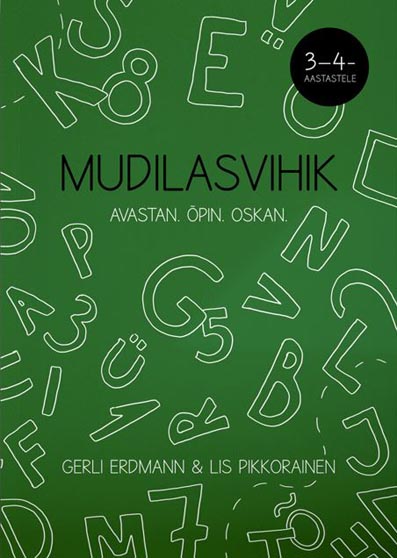 Mudilasvihik 3–4-aastastele Avastan, õpin, oskan kaanepilt – front cover