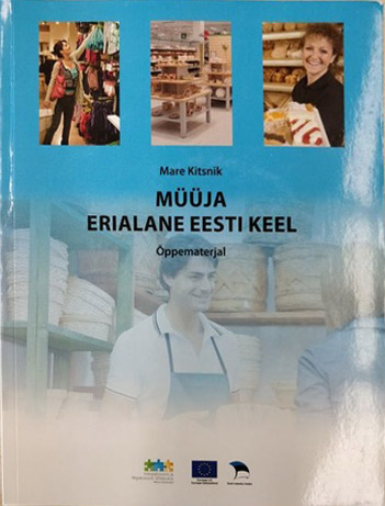Müüja erialane eesti keel Õppematerjal kaanepilt – front cover
