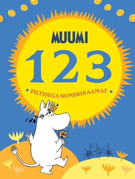 Muumi 123: piltidega numbriraamat kaanepilt – front cover