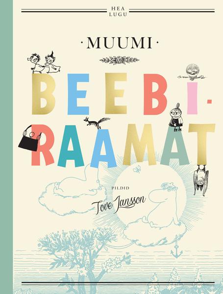 Muumi beebiraamat kaanepilt – front cover