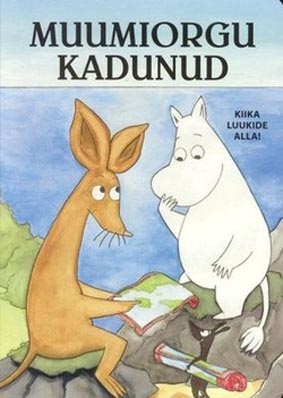 Muumiorgu kadunud kaanepilt – front cover