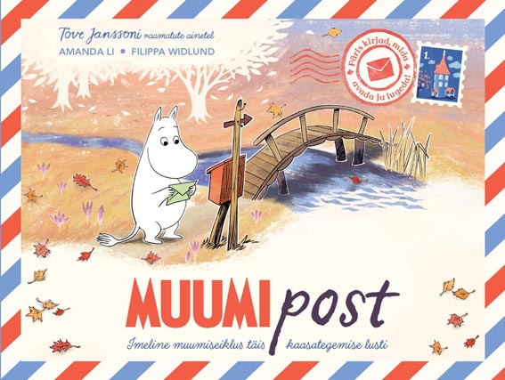 Muumipost Tove Janssoni raamatute ainetel kaanepilt – front cover