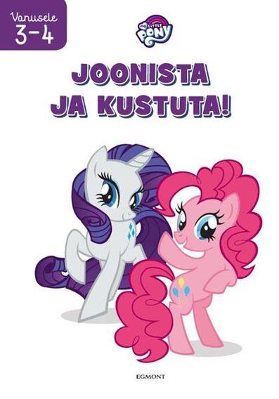 My Little Pony: joonista ja kustuta! Vanusele 3–4 kaanepilt – front cover