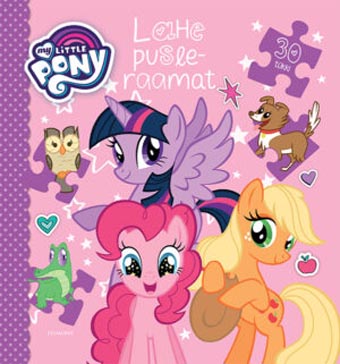 My Little Pony lahe pusleraamat 30 tükki kaanepilt – front cover