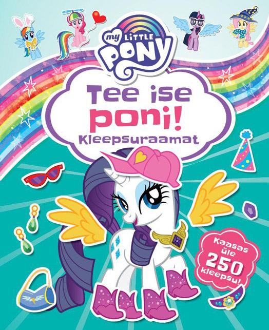 Tee ise poni Kleepsuraamat kaanepilt – front cover