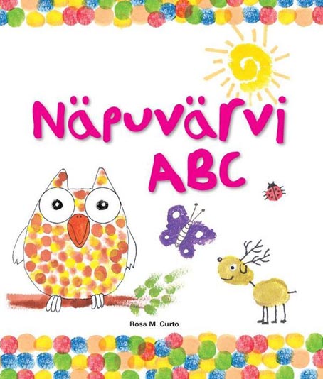 Näpuvärvi ABC kaanepilt – front cover