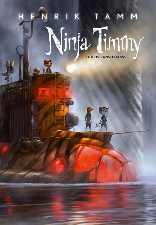 Ninja Timmy ja reis Sansoriasse kaanepilt – front cover