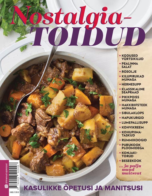 Nostalgiatoidud: kasulikke õpetusi ja manitsusi kaanepilt – front cover