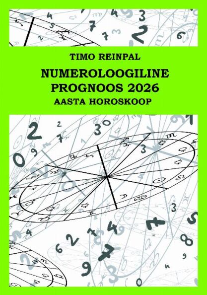 Numeroloogiline prognoos 2026: aasta horoskoop kaanepilt – front cover