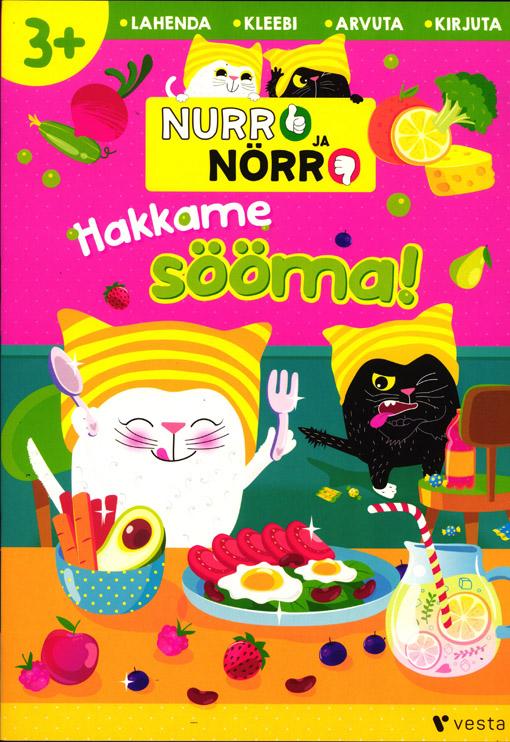 Nurr ja Nörr Hakkame sööma! kaanepilt – front cover