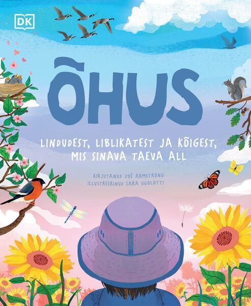 Õhus: lindudest, liblikatest ja kõigest, mis sinise taeva all kaanepilt – front cover