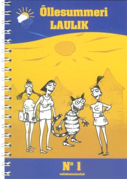 Õllesummeri laulik nr 1 Seltskonnalaulud kaanepilt – front cover