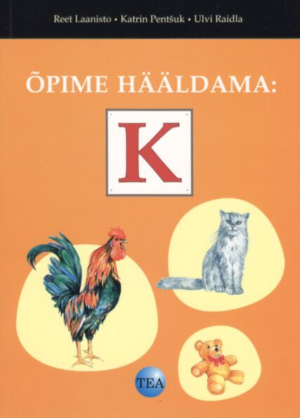 Õpime hääldama: K kaanepilt – front cover