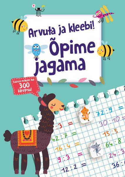 Õpime jagama! Arvuta ja kleebi! kaanepilt – front cover