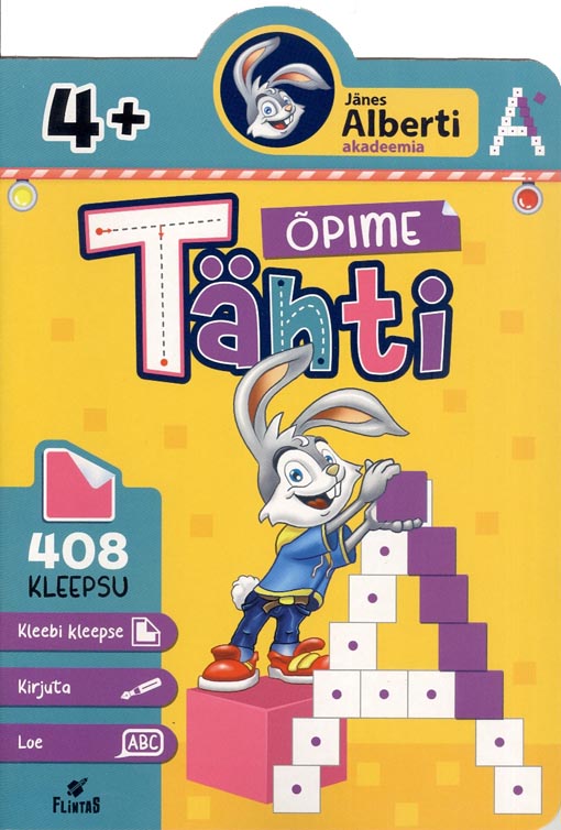 Õpime tähti 408 kleepsu kaanepilt – front cover