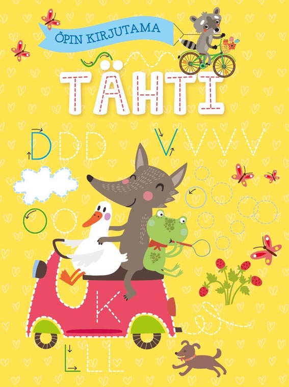 Õpin kirjutama tähti kaanepilt – front cover