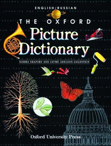The Oxford Picture Dictionary English-Russian Edition kaanepilt – front cover
