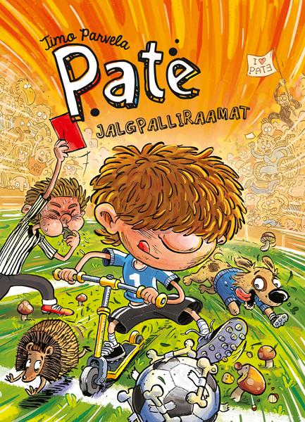 Pate jalgpalliraamat kaanepilt – front cover