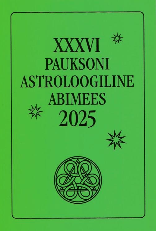 Pauksoni astroloogiline abimees 2025 kaanepilt – front cover