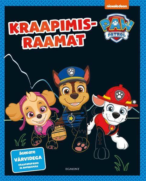 Paw Patrol: kraapimisraamat kaanepilt – front cover